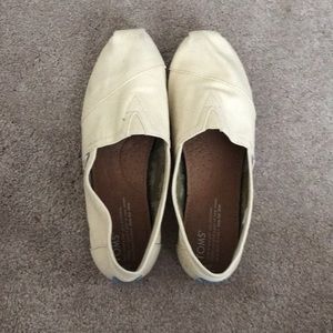 Toms Cream Shoe Size 7
